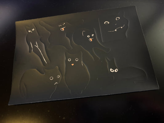 Void cat Sticker Sheet