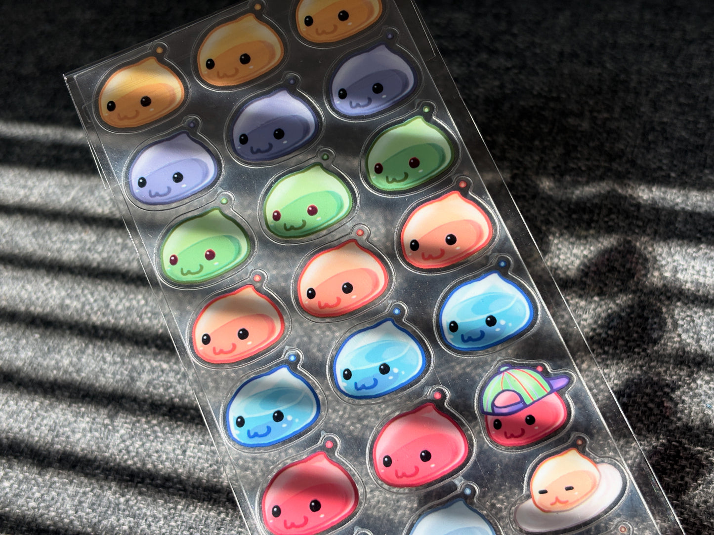 Slime Sticker Sheet
