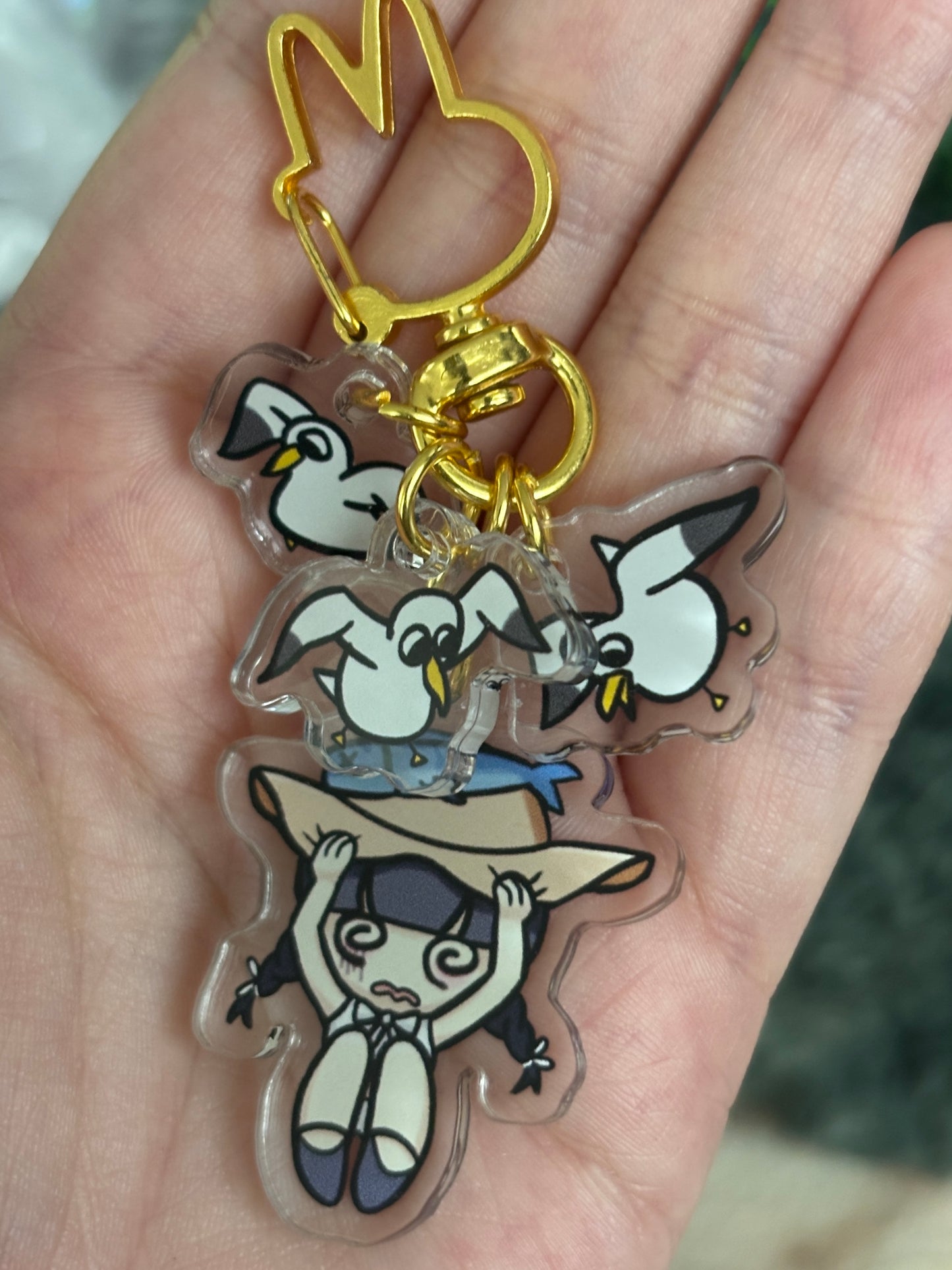 Miyu Seagulls BA Acrylic Charm