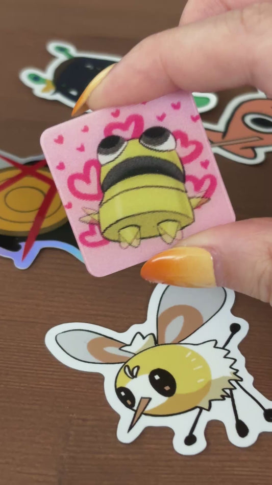 Repo Love Lenticular Sticker